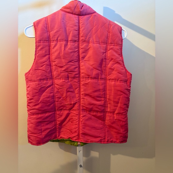 Liz Claiborne Vibrant Pink and Orange Outerwear - Picture 2 of 4